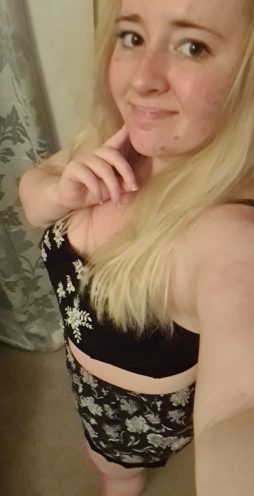 Cute Blonde Taking Sexy Selfie