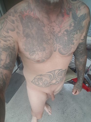 Tattooed Guy With Small Cock